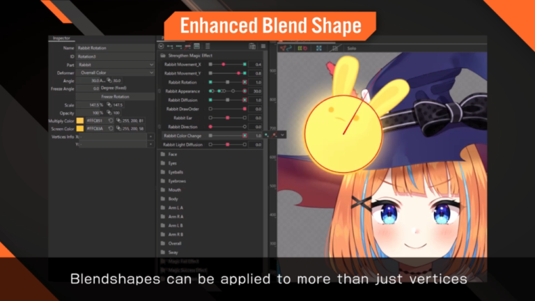 5.0 New Features | Editor Manual | Live2D Manuals & Tutorials