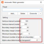 Automatic Mesh generator | Editor Manual | Live2D Manuals & Tutorials