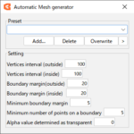 Automatic Mesh generator | Editor Manual | Live2D Manuals & Tutorials