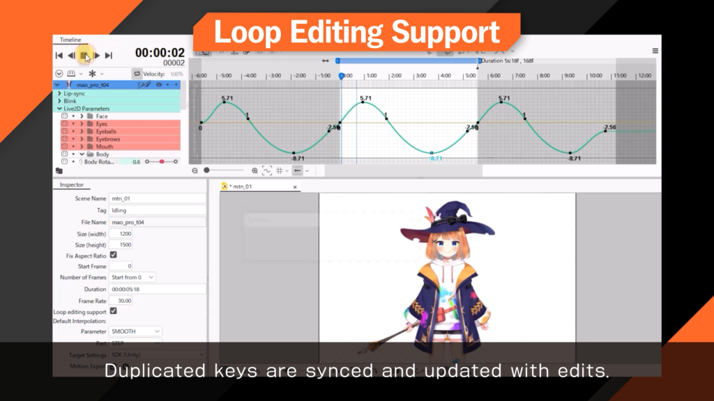 5.2 New Features | Editor Manual | Live2D Manuals & Tutorials