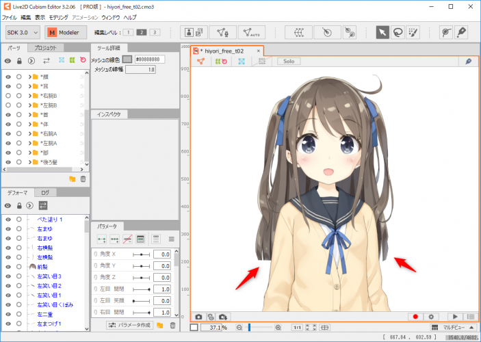 Live2d models