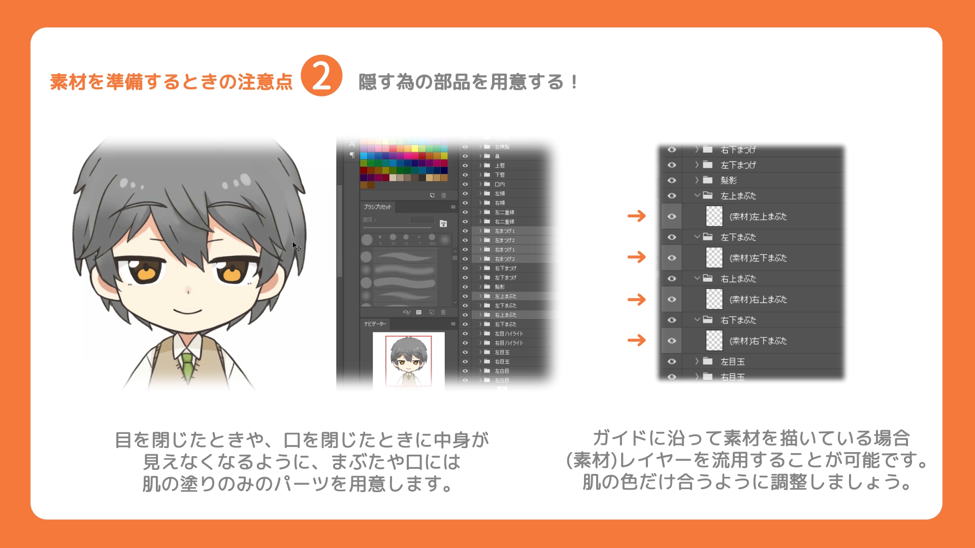 テンプレ機能で簡単モデリング Live2d Manuals Tutorials